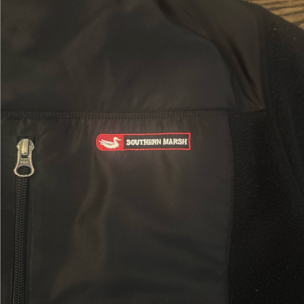 Southern Marsh Black Softshell Jacket Large - image 5